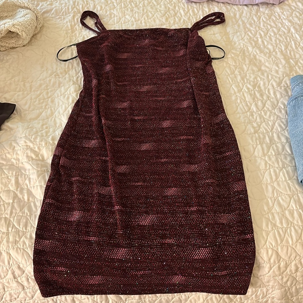 forever 21 glitter dress